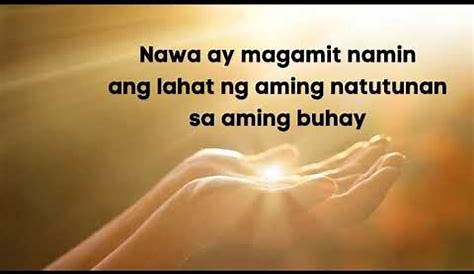 Pangwakas na Panalangin (Tagalog Closing Prayer) - YouTube