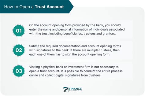 closing a trust bank account