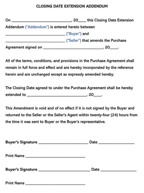Seller Credit Addendum Sample Fill Out and Sign Printable PDF