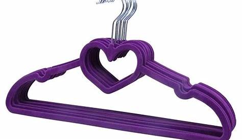 Clothes Hanger Valentine link Flocked s With Loving Heart