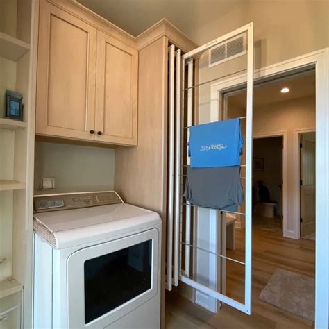 Clothes Drying Rack Cabinet