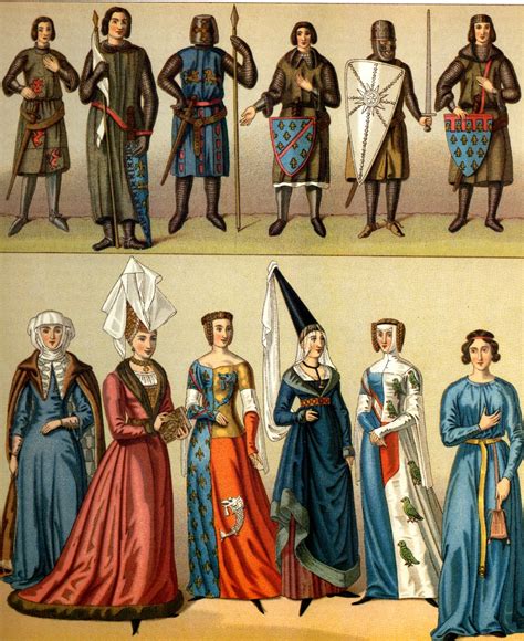clothes in medieval times