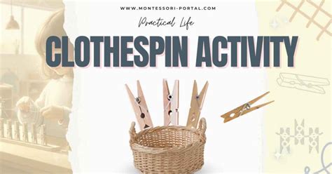 Clothes Pin Montessori