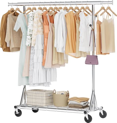 Clothes Rack On Wheels Amazon