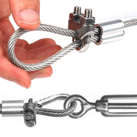 Clothesline Cable Clamp