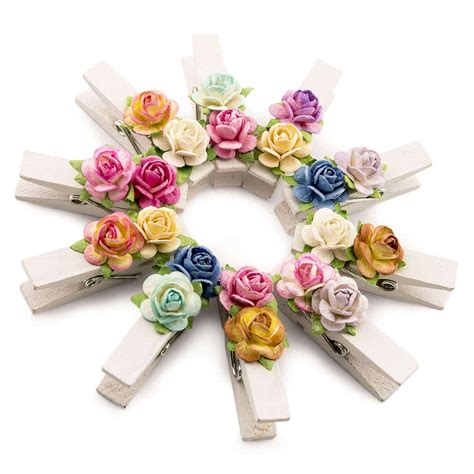 Clothespin Flower