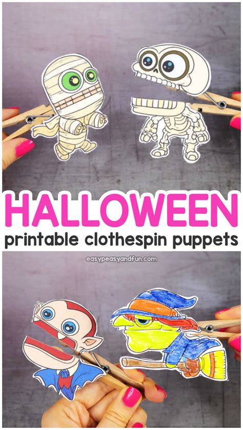 Clothespin Puppets