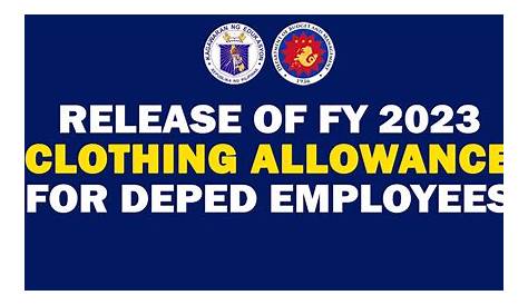 Clothing Allowance 2023 Release Date DepEd s For SY 2022 Deped Tambayan