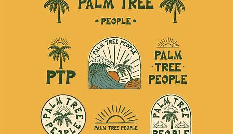 Clothing Brand With Palm Tree Logo