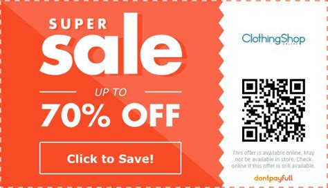 Get The Best Deals On Clothing Shop Online With Coupons