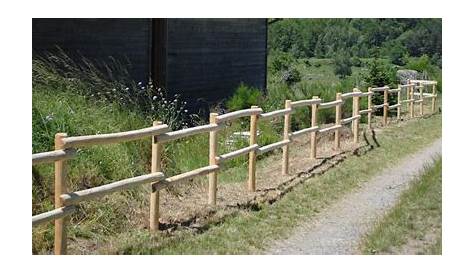 clôture bois pour pâture Pour Bricoler Malin 25
