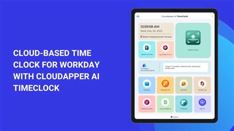 cloud based time clock no subscription