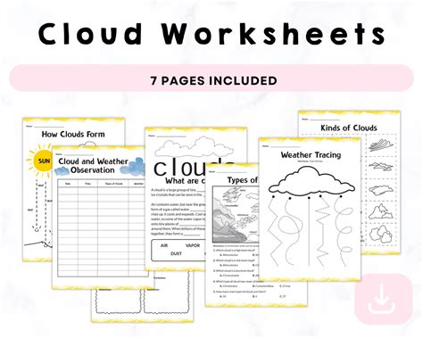 Cloud Identity Printable Worksheets