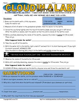 Cloud In A Bottle Lab Quiz
