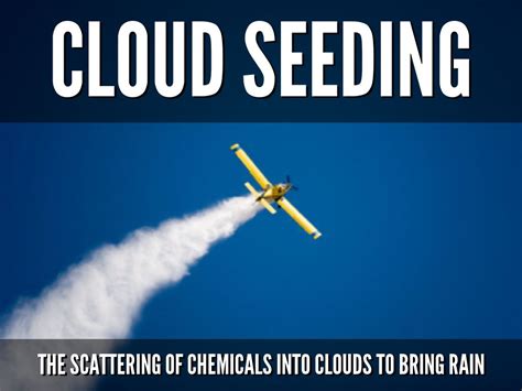 cloud seeding poster