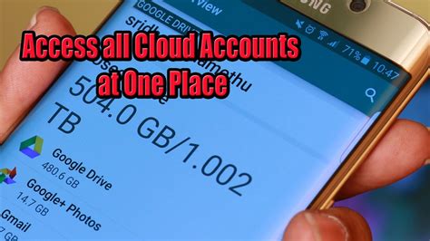 Cloud Storage Accounts Android