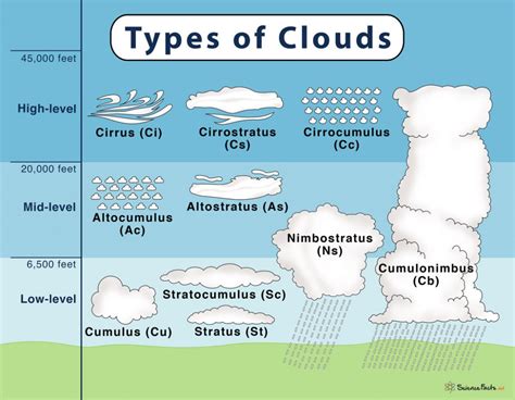 Cloud Type Chart