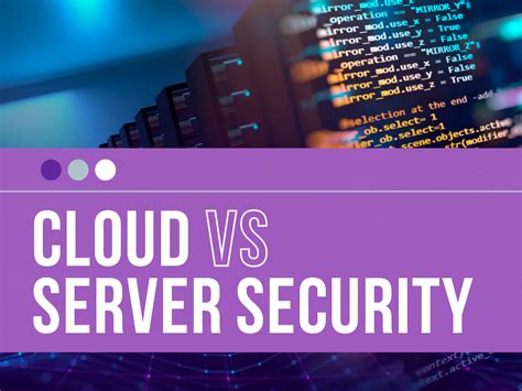 cloud vs server security