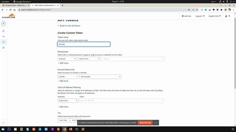 cloudflare api key vs token