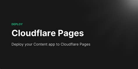 Cloudflare Pages Nuxt Js