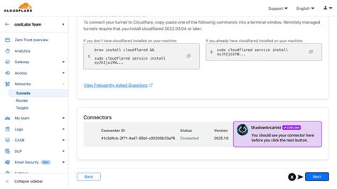 Cloudflare Tunnel Subdomain