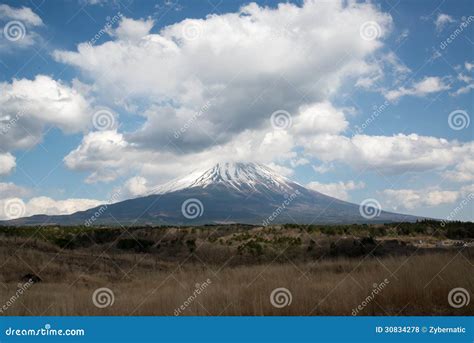 Cloudy day at Mount Fuji