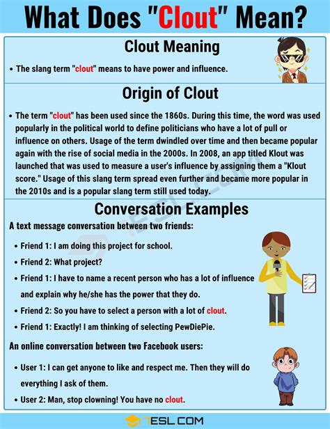 Clout Definition Politics