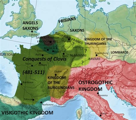clovis unites germanic tribes