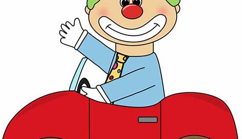 Clown in a Clown Car Clip Art - Clown in a Clown Car Image