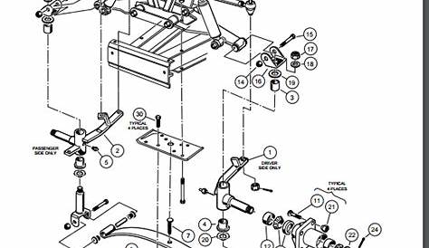 Club Car Ds Front Suspension Diagram 19981999 DS Gas Or Electric GolftPartsDirect