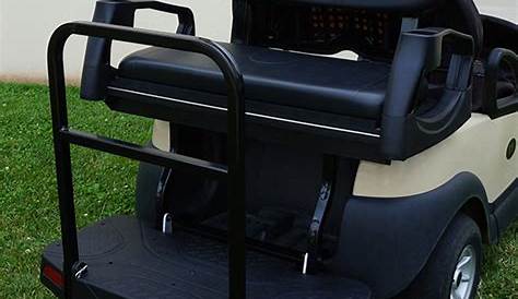 MODZ® Flip4 Club Car DS Golf Cart Rear Seat Kit – Choose Color & Model