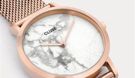 CLUSE La Petite Roche Marble Watch Rose Gold