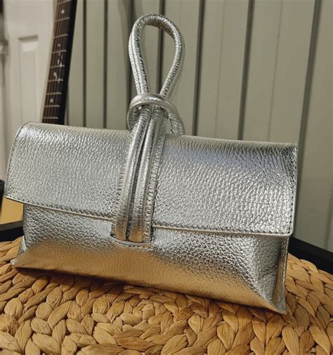 Clutch Bag Silver