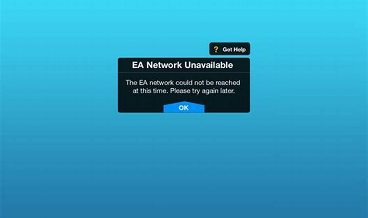 cm backup network unavailable
