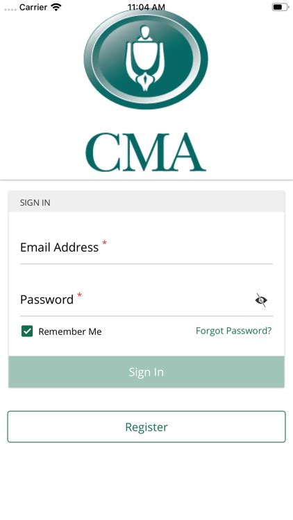cma management resident login