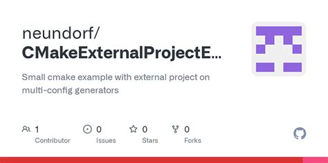 Cmake External Project Directory