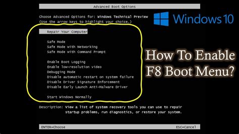 cmd to open boot menu