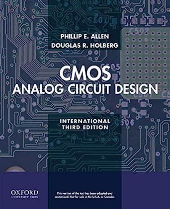 cmos analog circuit design phillip allen pdf