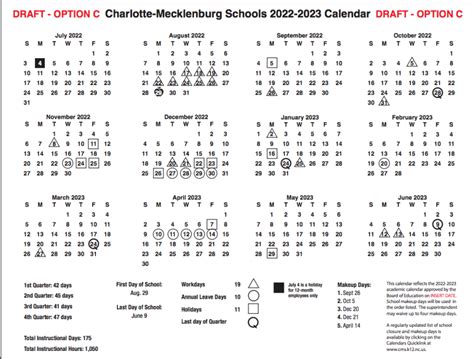 Cms School Calendar 21-22