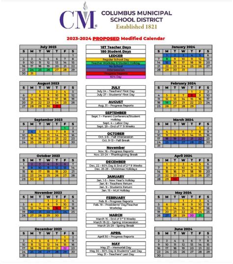 Cmsd Calendar 2024