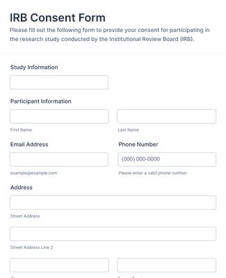 cmu irb consent form template