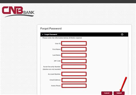 cnb bank online banking login