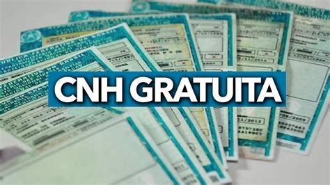 cnh gratuita 2024 pb