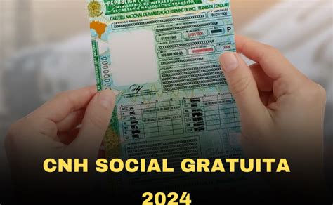 cnh social gratuita 2024