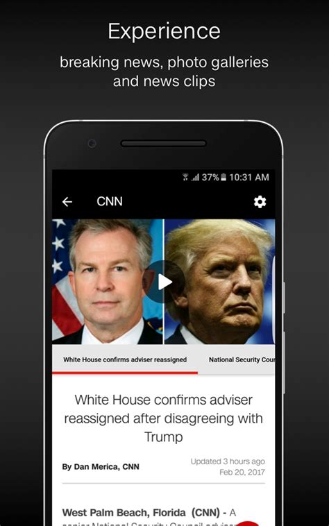 cnn breaking news app for android