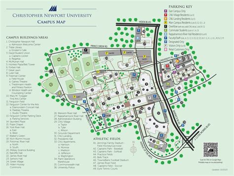cnu map of campus