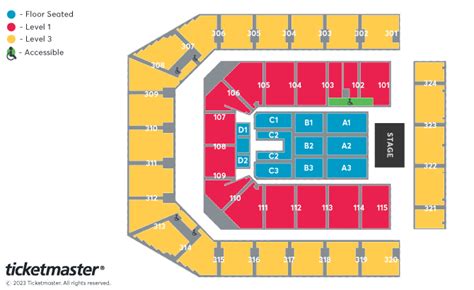 co op live seating plan manchester