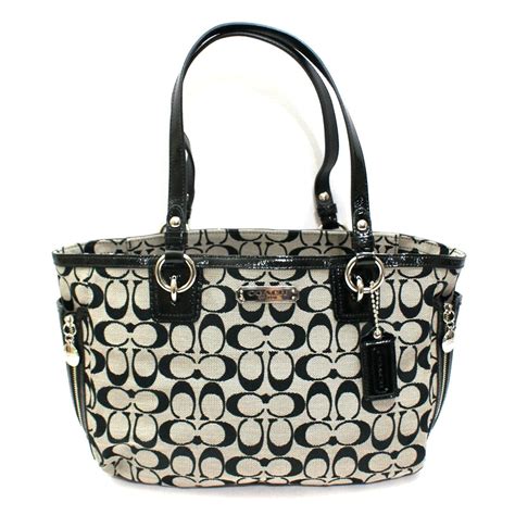 coach outlet gallery tote black