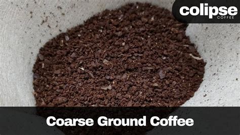 Coarse Ground Coffee Setting