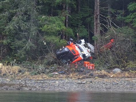 coast guard helicopter crash alaska 2023